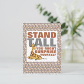 Carte Postale Stand Tall, Giraffe (Debout devant)