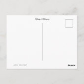 Carte postale standard (Dos)