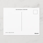 Carte postale standard (Dos)