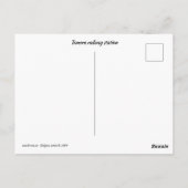 Carte postale standard (Dos)