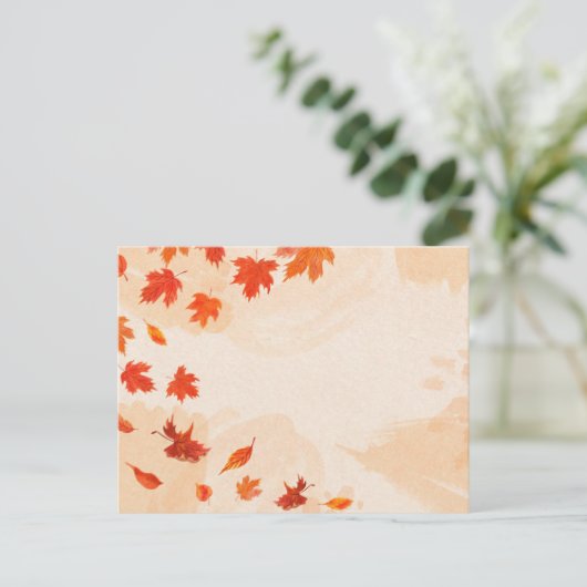 Carte postale standard (Debout devant)