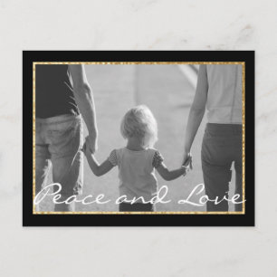 Carte postale standard Chanukah Gold