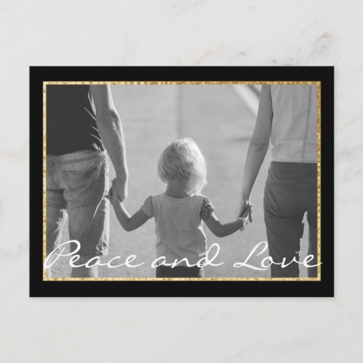 Carte postale standard Chanukah Gold (Devant)