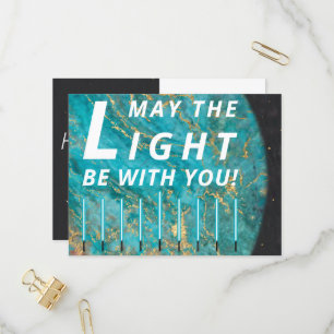 Carte postale standard Hanoukka Lights