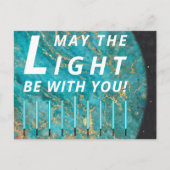 Carte postale standard Hanoukka Lights (Devant)