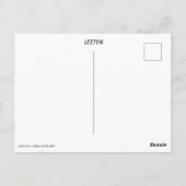 Carte postale standard Leeton (Dos)