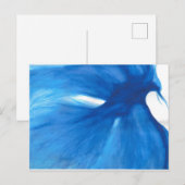 Carte postale standard Phoenix Peint Bleu (Devant / Derrière)