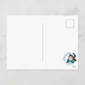 Carte postale standard Phoenix Peint Bleu (Dos)