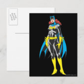 Carte Postale Stands Batgirl (Devant / Derrière)