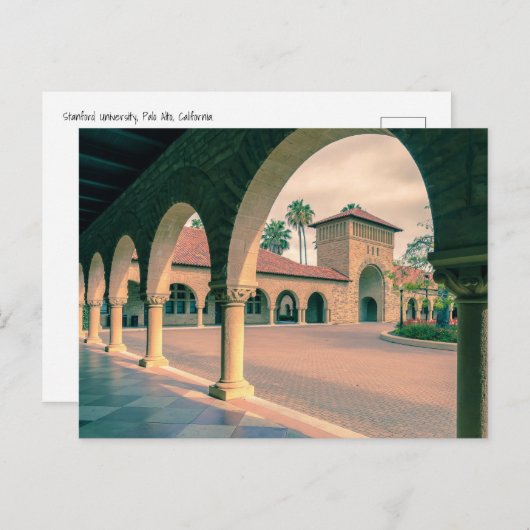 Carte Postale Stanford Architecture (Devant / Derrière)