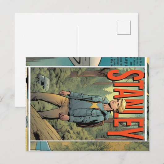 Carte Postale Stanley Comic (Devant / Derrière)