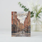 Carte Postale Stanley Street Angleterre (Debout devant)