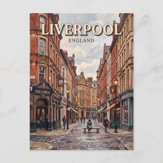 Carte Postale Stanley Street Angleterre (Devant)