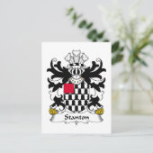 Carte Postale Stanton Family Crest (Debout devant)