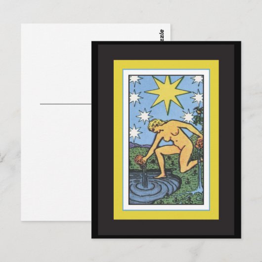 Carte postale Star (Devant / Derrière)