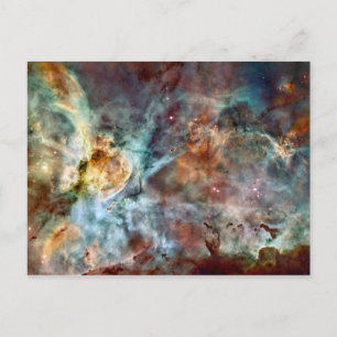 Carte Postale Star birth & death in the Carina Nebula
