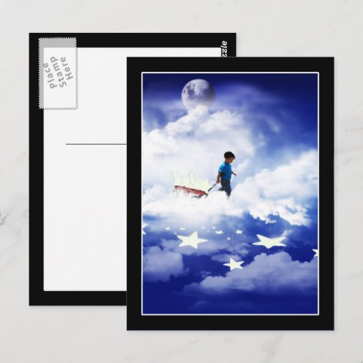 Carte Postale Star Boy (Devant / Derrière)