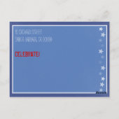 Carte postale Star Chalkboard (Dos)