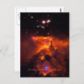 Carte Postale Star Cluster Pismis 24, coeur de NGC 6357 (Devant / Derrière)