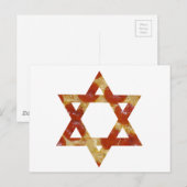 Carte Postale star de la pizza de david (Devant / Derrière)