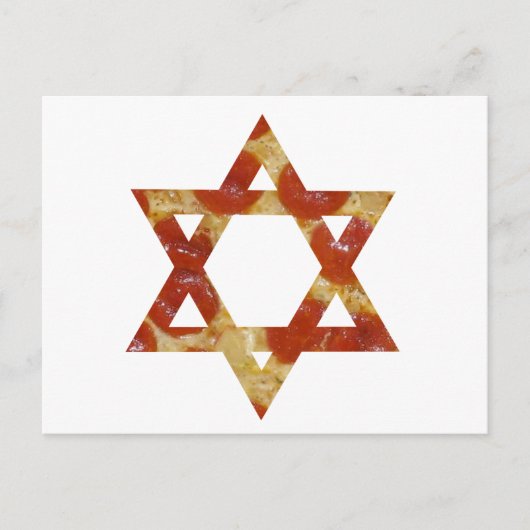 Carte Postale star de la pizza de david (Devant)