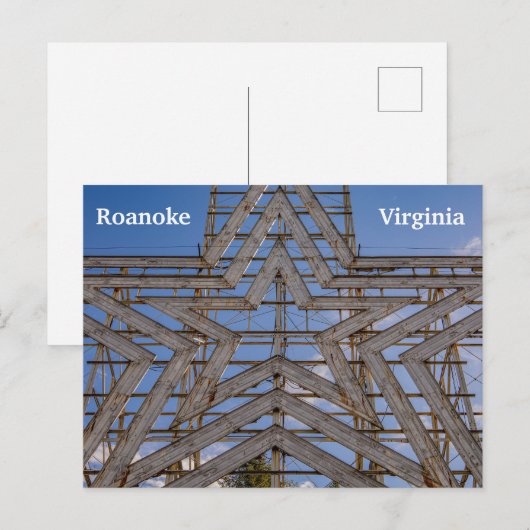 Carte Postale Star de Roanoke (Devant / Derrière)