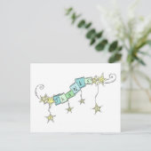 Carte Postale Star Doodles, Merci (Debout devant)