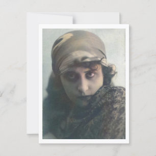 Carte Postale Star du film Silent russe des années 1910