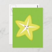Carte Postale Star Fruit (Devant / Derrière)