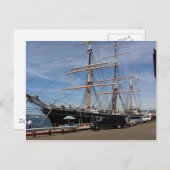 Carte Postale Star Of India Au Musée Maritime De San Diego (Devant / Derrière)