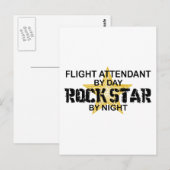 Carte Postale Star Rock de l'agent de bord (Devant / Derrière)