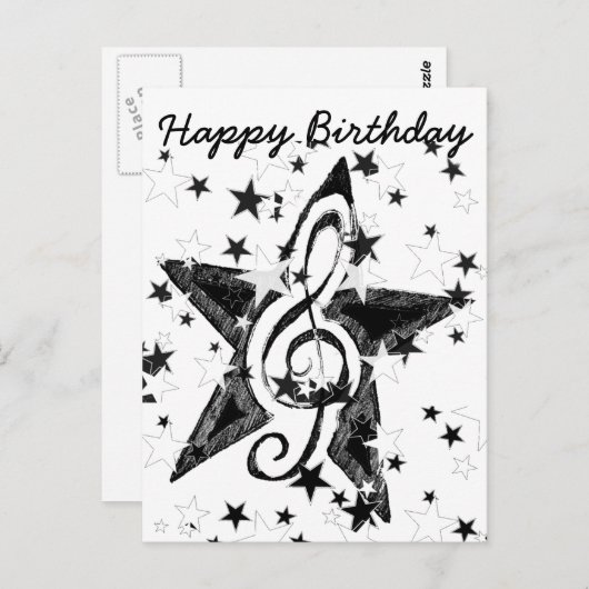 Carte Postale Star Rocks__ (Devant / Derrière)