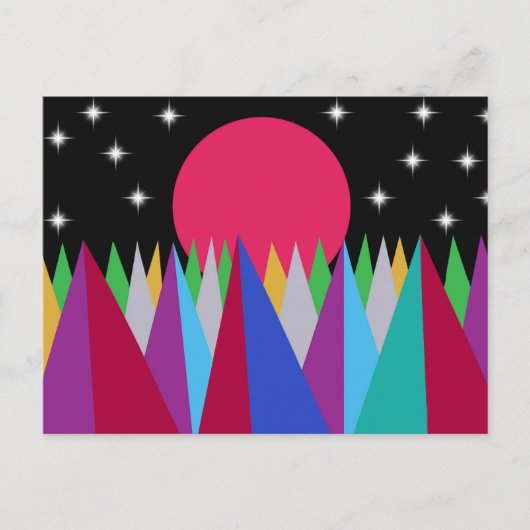 Carte Postale Star Sunset (Devant)