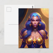 Carte Postale Star Witch (Devant / Derrière)