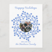 Carte postale Star Wreath Scandinave Holiday (Devant)