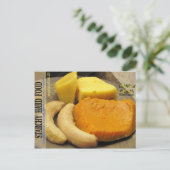 Carte Postale Starchy Hard Food (Debout devant)