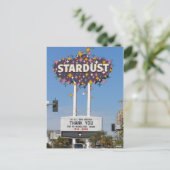 Carte postale Stardust Las Vegas Marquee (Debout devant)