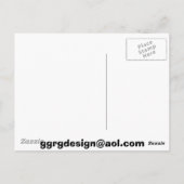 Carte postale Starfish (Dos)