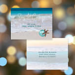 Carte postale Starfish Beach Seas and Greys Holida<br><div class="desc">Mer et Salutations plage sable carte postale. Une étoile de mer et un ornement décorent l'avant où le gros texte imprimé peut être changé à n'importe quel salut que vous voulez. Ajoutez également une signature. Inclure l'adresse postale au dos si vous le souhaitez, sur plus de sable comme l'arrière -...</div>