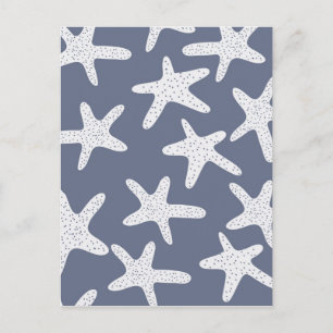 Carte Postale Starfish de style vintage