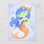 Carte Postale Starfish Mermaid Princess (Devant)