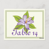 Carte Postale Stargazer lilas violet mariage (Dos)