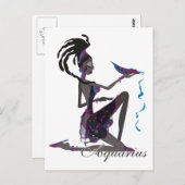 Carte postale Starlight Aquarius (Devant / Derrière)