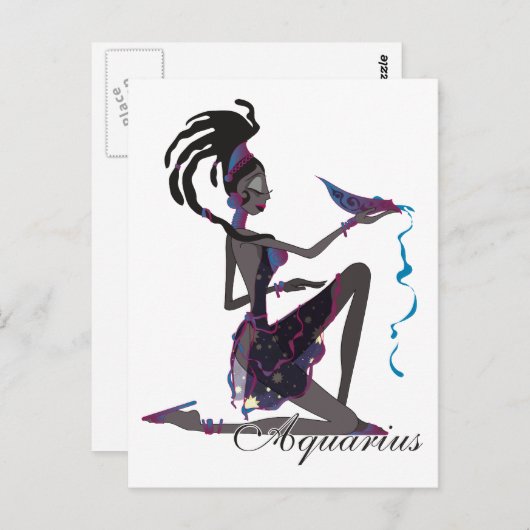 Carte postale Starlight Aquarius (Devant / Derrière)