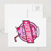 Carte postale Starlight Diner Milkshake (Devant / Derrière)