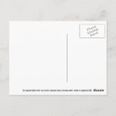 Carte postale Starlight Diner Milkshake (Dos)