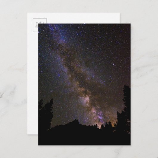 Carte Postale Starry Milky way, Californie (Devant / Derrière)