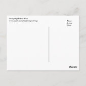 Carte Postale Starry Night (Dos)