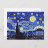 Carte postale Starry Night (Devant / Derrière)