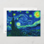 Carte postale Starry Night (Devant / Derrière)